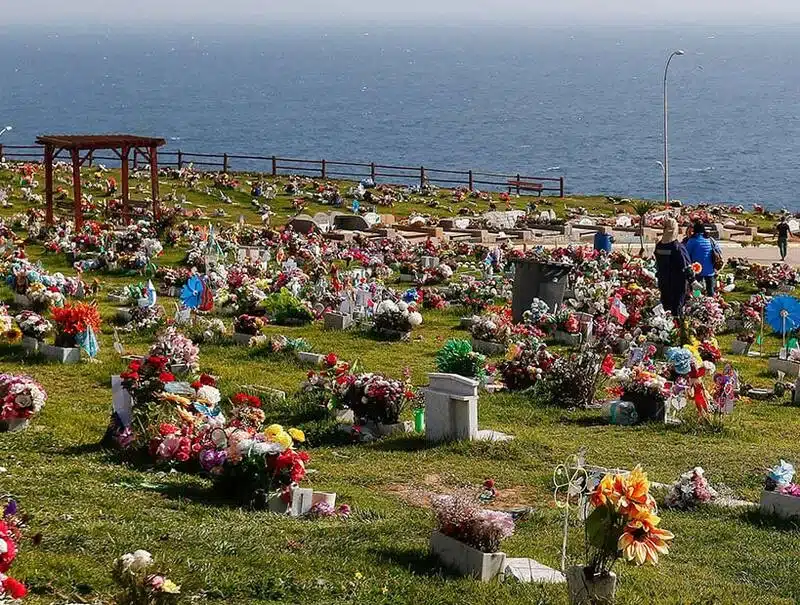 Cementerio de Playa Ancha en Valparaíso